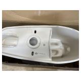 TOTO Drake Elongated Universal Height TORNADO FLUSH Toilet Bowl with CEFIONTECT, Cotton White - C776CEFG#01