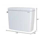 TOTO Drake 1.6 GPF Toilet Tank with WASHLET+ Auto Flush Compatibility, Cotton White - ST776SA#01