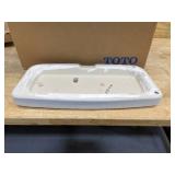 TOTO Drake 1.6 GPF Toilet Tank with WASHLET+ Auto Flush Compatibility, Cotton White - ST776SA#01