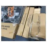 Bridson Counter Height Dining Table and 4 Bar Stools