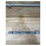 Tolsen Level Aluminium Grey 600mm 3 Vials 0902254.25