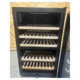FOVOMI Wine Refrigerators,52-bottle Wine Fridge Cooler Freestanding Wine Refrigerator, (Bordeaux 750ml) Dual Zone Compressor Wine Cellar Chiller (damaged)