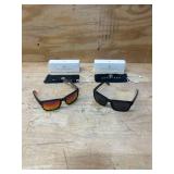 Blenders Eyewear Float2o: Tide Spark, Fire Wave Polarized Sunset rainbow, Polarized Smoke lot 2