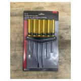 Toolmart 6-Pc. Screwdriver Set with Wall Rack (092250)