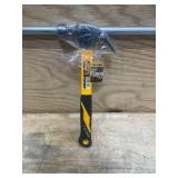 Claw Hammer 16oz Drop Forged Steel Hammerhead, Heat Treatment, Ground Polished, Fiberglass Handle (092255.25)