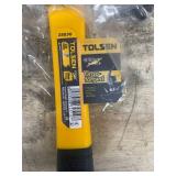 Claw Hammer 16oz Drop Forged Steel Hammerhead, Heat Treatment, Ground Polished, Fiberglass Handle (092255.25)