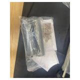 Full Size Bed Frame, Full Platform Bed Frame with Velvet Upholstered Headboard, Geometric, Sturdy Frame and Wooden Slats, Noiseless, No Box Spring Required, Easy to Assemble Beige