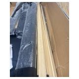 Full Size Bed Frame, Full Platform Bed Frame with Velvet Upholstered Headboard, Geometric, Sturdy Frame and Wooden Slats, Noiseless, No Box Spring Required, Easy to Assemble Beige