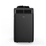 Midea 12000 BTU DOE/ 14000 BTU ASHRAE Smart Inverter DUO Portable Air Conditioner for spaces up to 550 sq ft