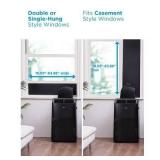 Midea 12000 BTU DOE/ 14000 BTU ASHRAE Smart Inverter DUO Portable Air Conditioner for spaces up to 550 sq ft