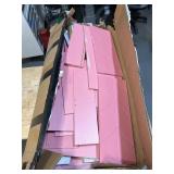 H-KF200151-01 6 Drawers Pink Wood Chest of Drawer Dresser Cabinet (sold as is)
