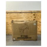 BestMassage Adjustable 2 Folding Portable Massage Table W/ Carry Case, Black