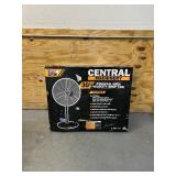CENTRAL MACHINERY PEDESTAL HIGH VELOCITY SHOP FAN 30  (malfunctioning)