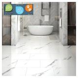 Luminescent Sky 6 MIL x 12 in. W x 24 in. L Click Lock Waterproof Vinyl Tile Flooring (20.7 sqft/case) (621 sqft/total)