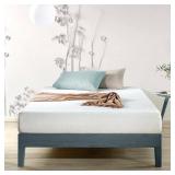 Green Tea Fresca Twin Medium Smooth Top 8 Inch Memory Foam Mattress, Made in USA