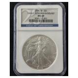 2006-W Silver Eagle NGC MS69
