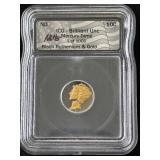 1940 Mercury Dime ICG Brilliant Uncirculated Black Ruthenium & Gold 1 of 1000