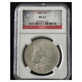 1888 Morgan Dollar NGC MS62