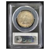 1956 Franklin Half Dollar PCGS MS64 FBL