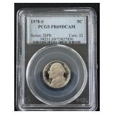 1978-S Jefferson Nickel Proof PCGS PR69 Deep Cameo