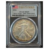 2016 Silver Eagle PCGS MS69