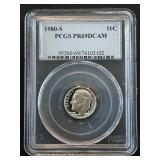 1980-S Roosevelt Dime Proof PCGS PR69 Deep Cameo