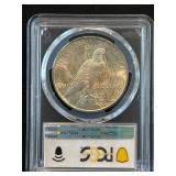 1922 Peace Dollar PCGS MS63