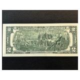 Uncirculated $2 Dollar Bison Bill