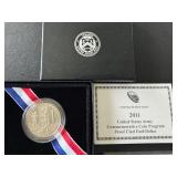 2011-S United States Army Half Dollar Proof