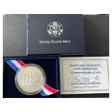 1996-D Smithsonian Silver Dollar