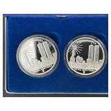 2007 "Freedom Tower" Silver Dollars