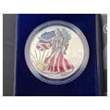1999 Colorized Silver Eagle
