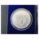1999 Colorized Silver Eagle