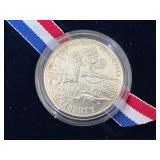 1991-95-D World War II Silver Dollar