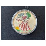 2000 Colorized Silver Eagle