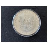 2000 Colorized Silver Eagle