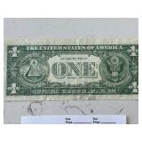 1957 A Blue Seal $1 Dollar Silver Certificate Star Note