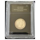 1916 Barber Quarter, 1916-S Mercury Dime, 1909 Lincoln Cent