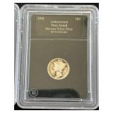 1916 Barber Quarter, 1916-S Mercury Dime, 1909 Lincoln Cent