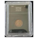1916 Barber Quarter, 1916-S Mercury Dime, 1909 Lincoln Cent