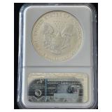 1997 Silver Eagle NGC MS69