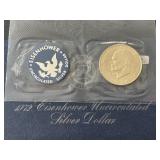1972-S Eisenhower Silver Dollar Uncirculated