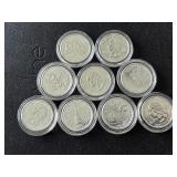 Platinum Washington Quarters