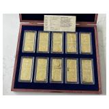 Gold Layered Million Dollar Ingot Collection