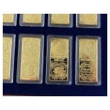 Gold Layered Million Dollar Ingot Collection
