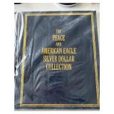Franklin Half Dollar and Peace and Silver Eagle Collector Books