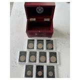 Susan B. Anthony and Eisenhower Dollar Coins