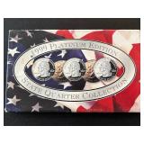 1999 Platinum Edition State Quarter Set