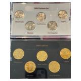 2000 State Quarter Gold and Platinum Edition Sets