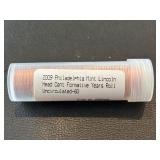 2009 Lincoln Cent Formative Years Roll Uncirculated